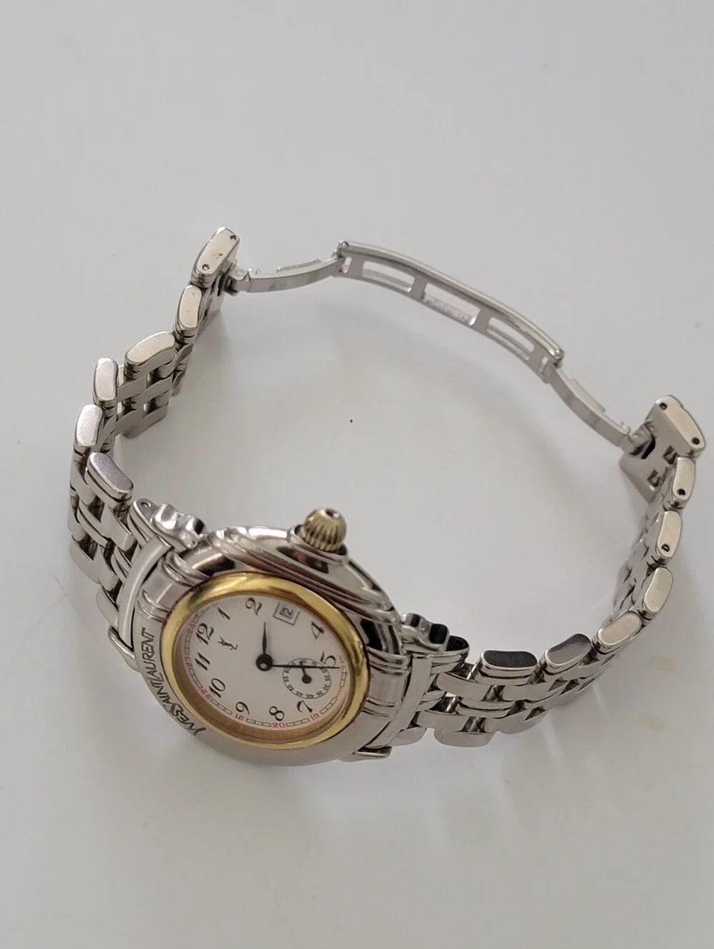 Yves Saint Laurent B02- 00326 Women's Two-Tone Swiss Quartz Watch